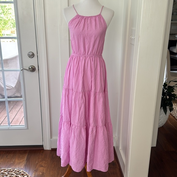 & OTHER STORIES Strappy Tiered Maxi Dress Size 4 - Picture 8 of 13